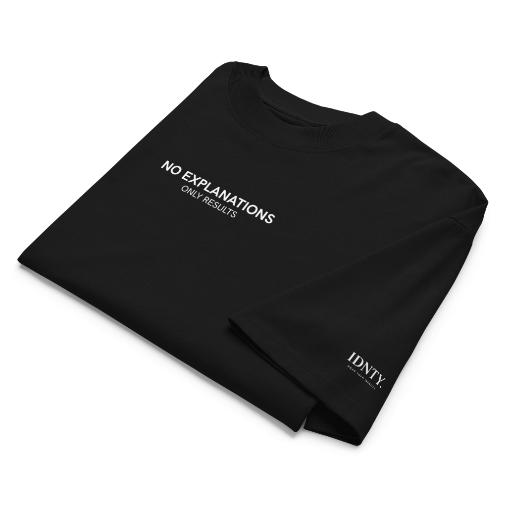 No Explanation Black folded